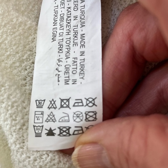 Zara Sweater with Gathered Waist and Gathered Sleeves in White Size S - Picture 5 of 6